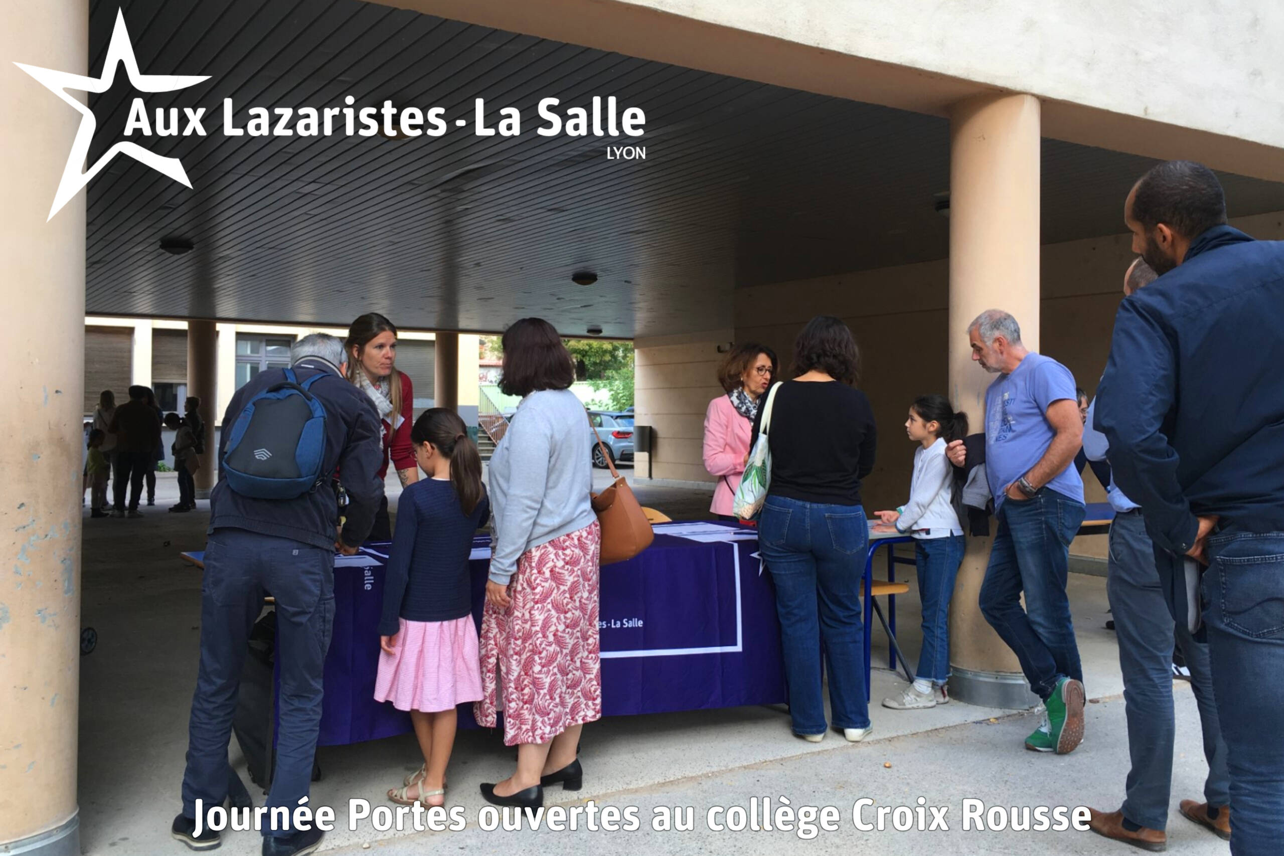 Collège Privé Aux Lazaristes La Salle - Site Croix Rousse Journée Portes ouvertes du 14 octobre 2023 - Aux Lazaristes - La Salle